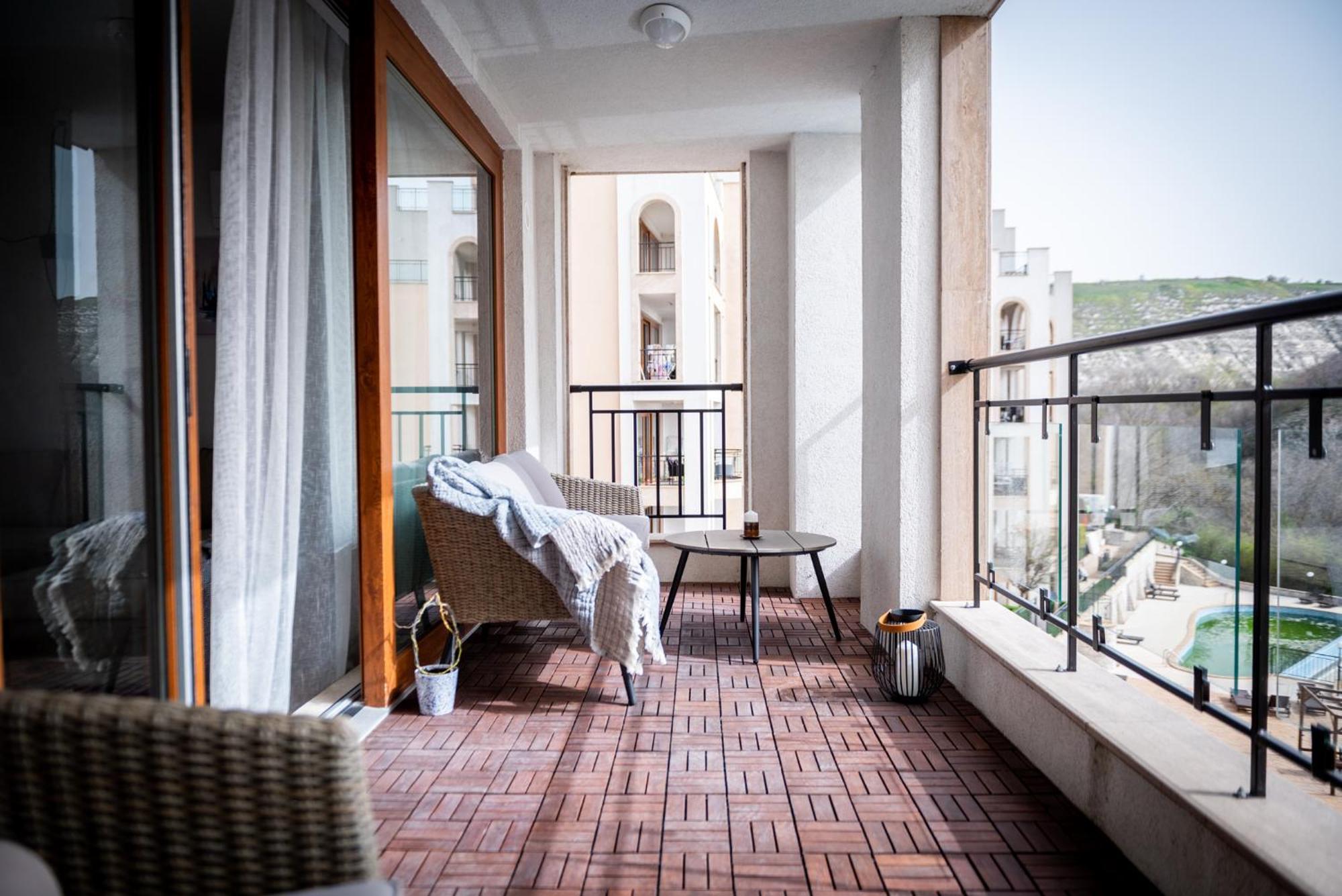 Queen'S Garden Balchik Apartment Екстериор снимка